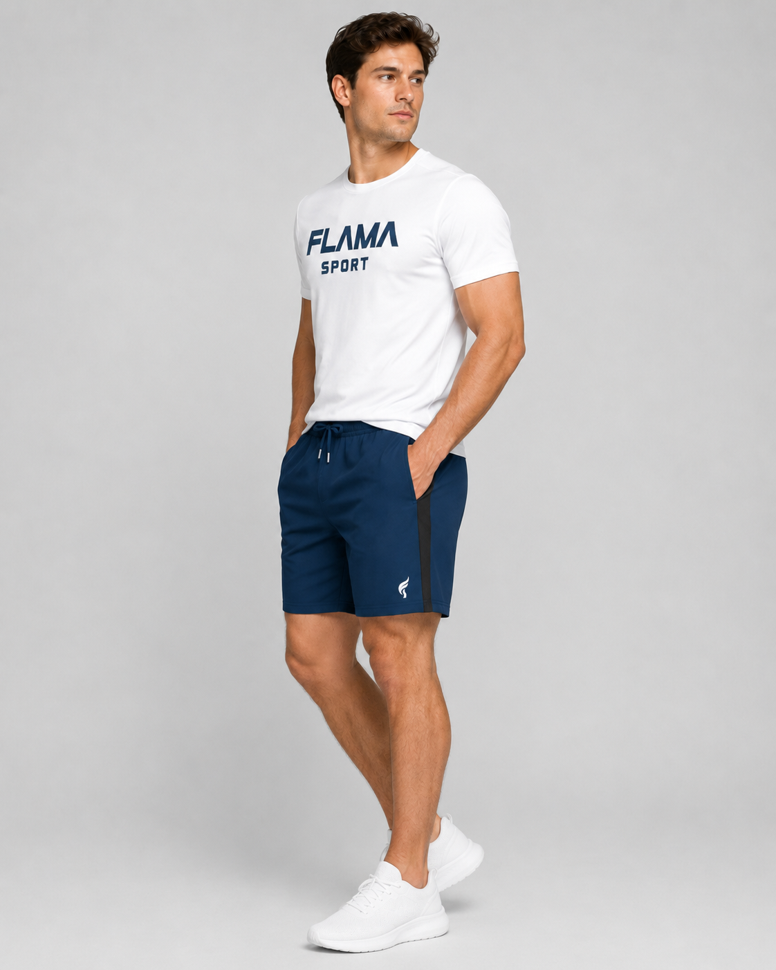 Short sport 100% polyester