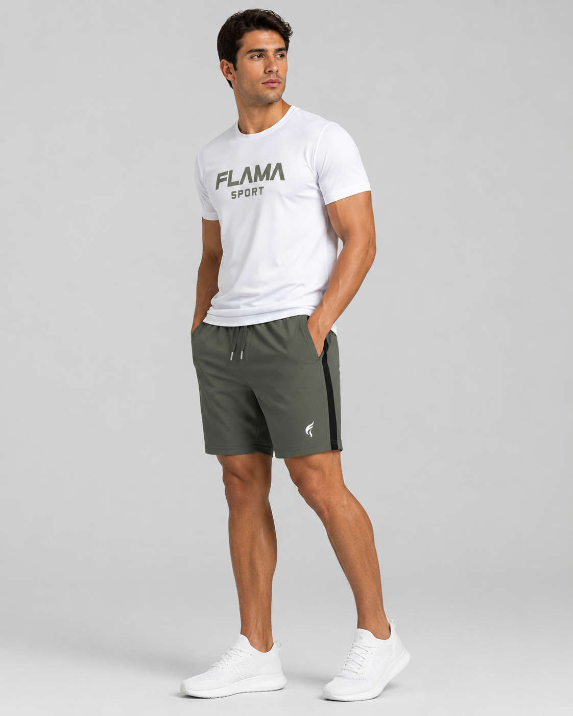 Short sport 100% polyester
