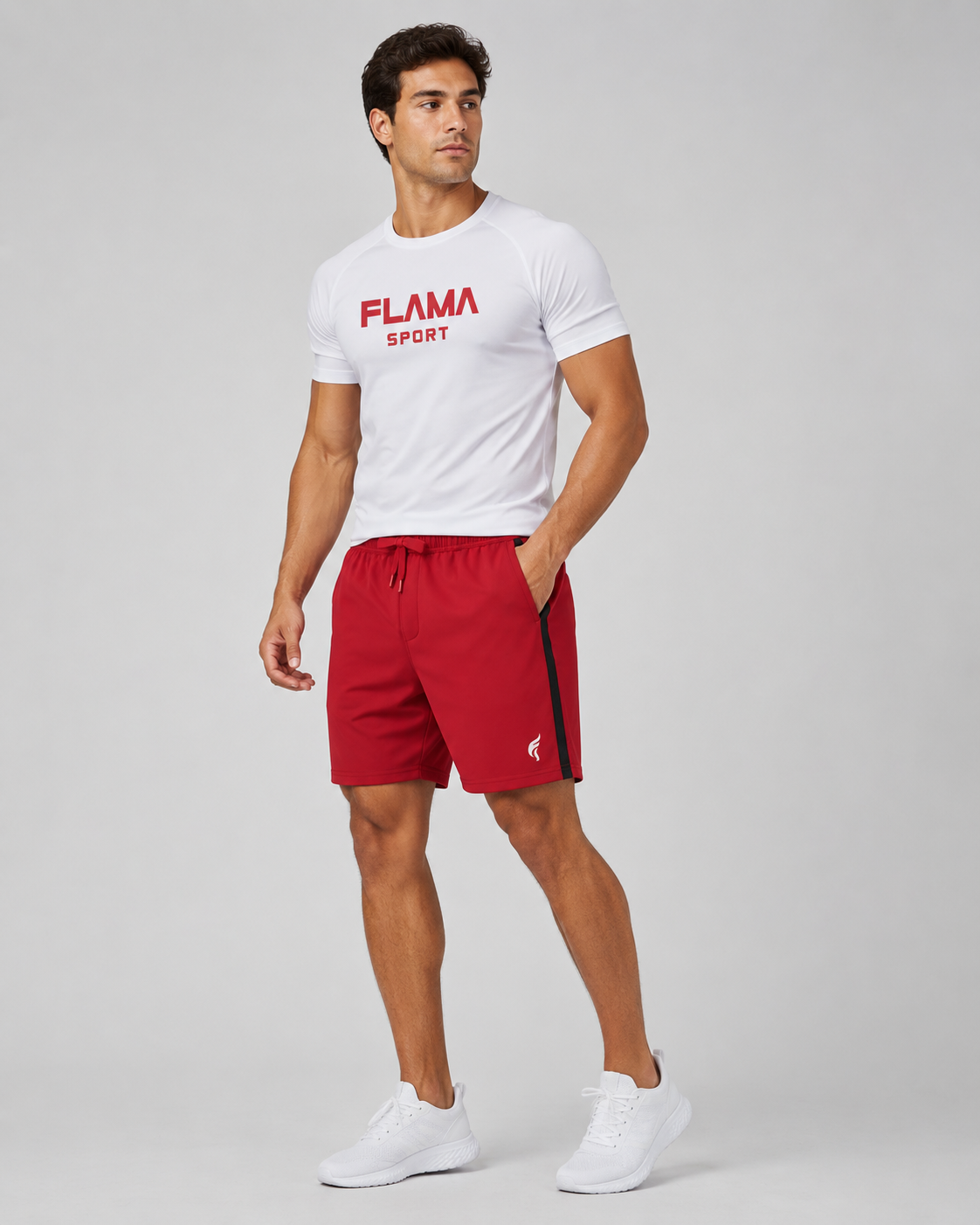 Short sport 100% polyester