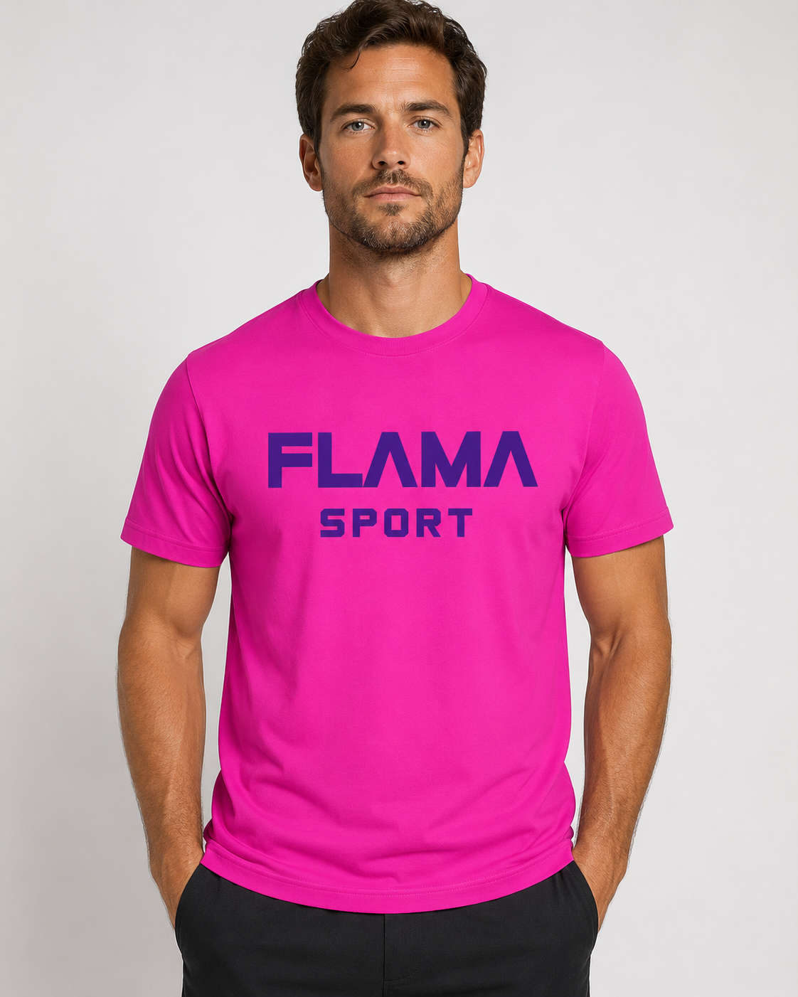 Tee shirt floqué Flama sport
