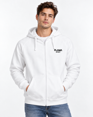 Sweat Zippé Neutral 100% Coton bio